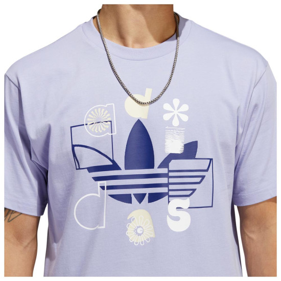 Adidas Ανδρική κοντομάνικη μπλούζα Trefoil